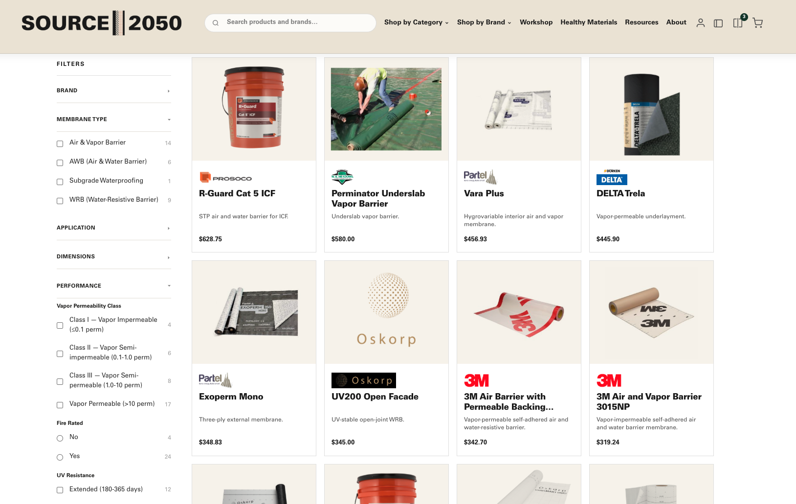 Better Product Comparison on Source 2050