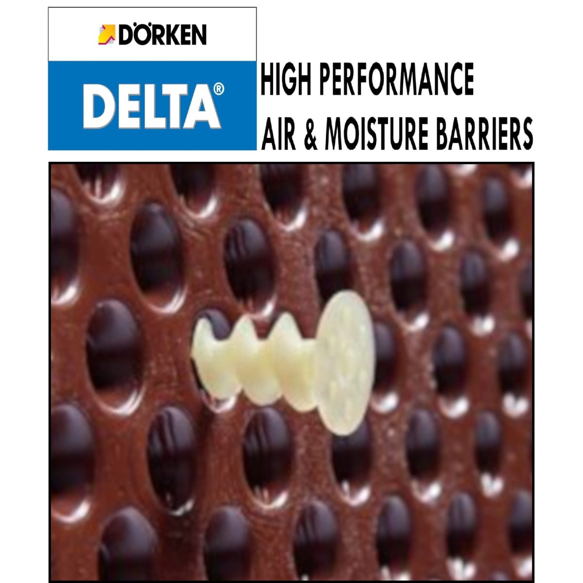 Delta® Drain -Wall Detail