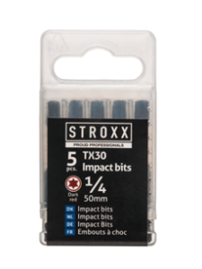 Blaugelb Impact Bit TX T30 (Set of 5)