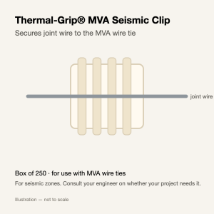 Thermal-Grip® MVA Seismic Clip